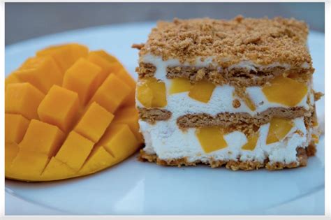 How to make a Graham Cake - Mango Float Cake - Steve's Kitchen