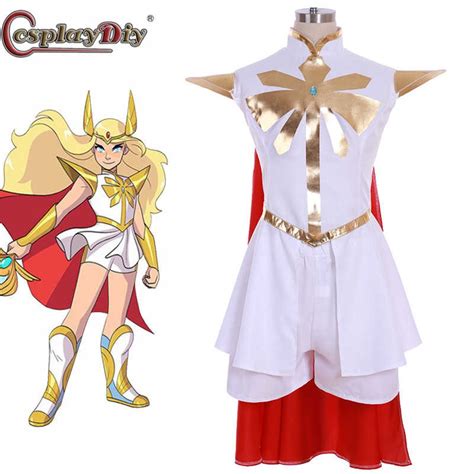 Cosplaydiy She Ra: Princess of Power Cosplay She Ra Costume women With ...