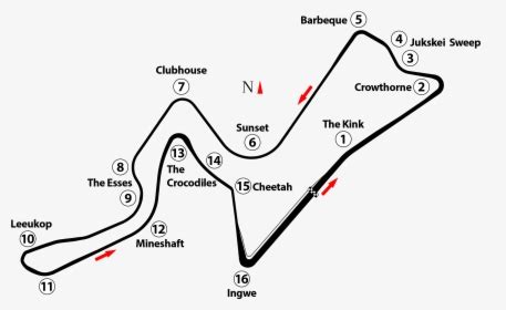 Kyalami Grand Prix Circuit - Kyalami Circuit, HD Png Download ...