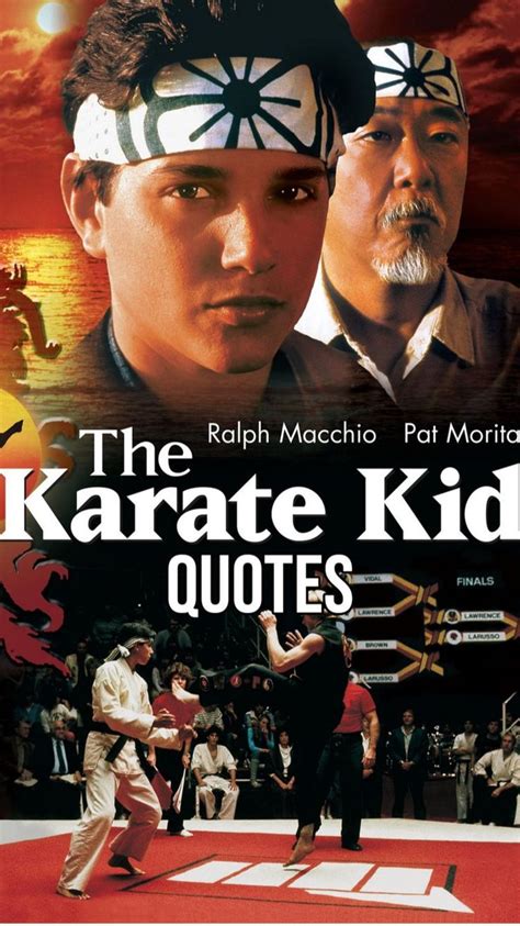 The Karate Kid Quotes | Karate, Bei film, Personaggi