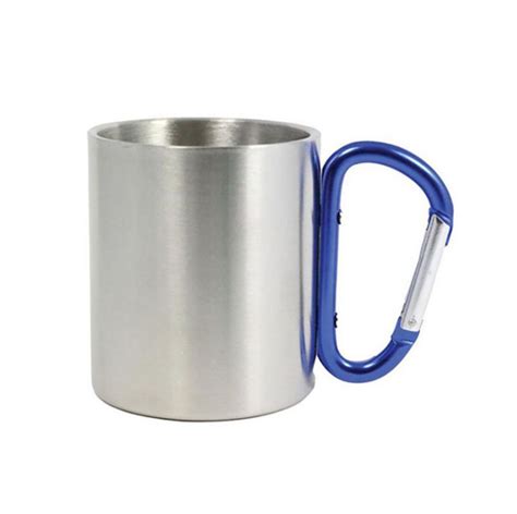 220ML Stainless Steel Camping Coffee Mug Cups Traveling Outdoor Cup ...