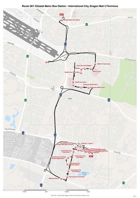 367 Bus Route in Dubai - Time Schedule, Stops and Maps - Your Dubai Guide