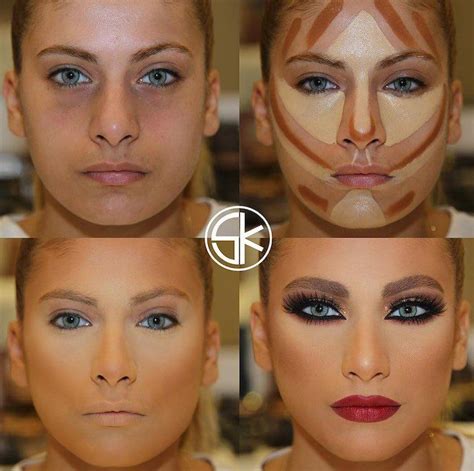 15 ejemplos de contouring que demuestran el poder del maquillaje ...