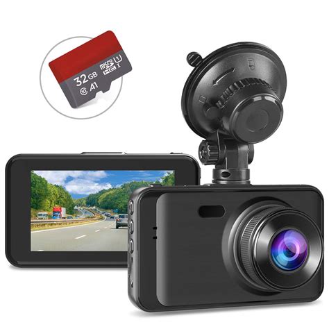 Buy Dash Cam with SD Card, 1080P FHD Dashcam Front Dash Cams DVR ...