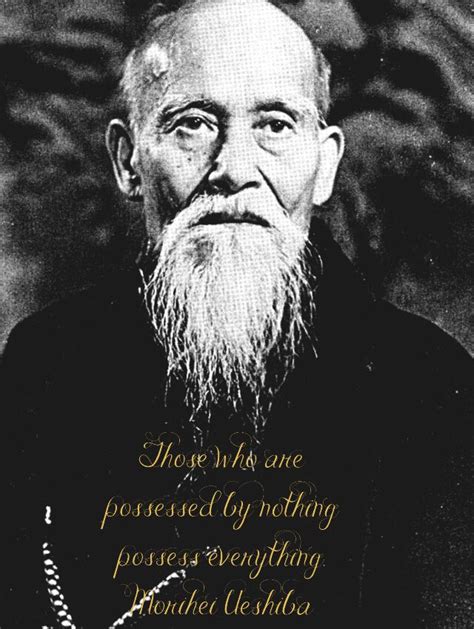 Morihei Ueshiba, O'Sensei Aikido Founder | Martial arts quotes, Aikido ...