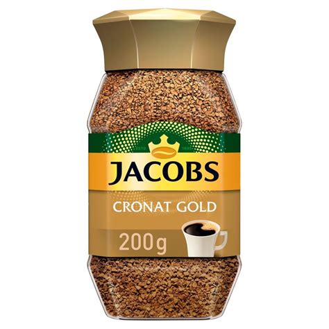 Jacobs Cronat Gold Kawa rozpuszczalna 200 g - Zakupy online z dostawą ...