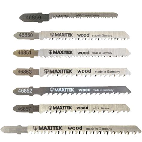 Maxitek Wood Cutting Jigsaw Blade Set 35pce - Protrade