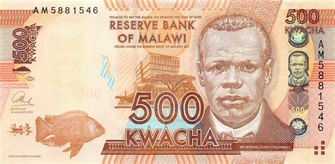 Malawi 500 Kwacha 2013 Unc | Pn-61b-Malawi