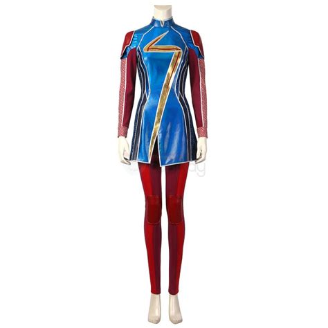 Kamala Khan Costume Ms. Marvel Cosplay Suits - CCosplay.com