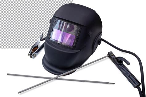 Premium PSD | Welding accessories welding mask electrodes isolated on ...