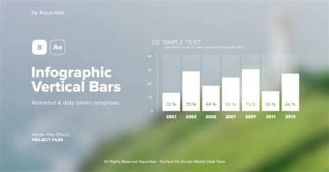 Infographic Vertical Bar Charts, Video Templates - Envato Elements