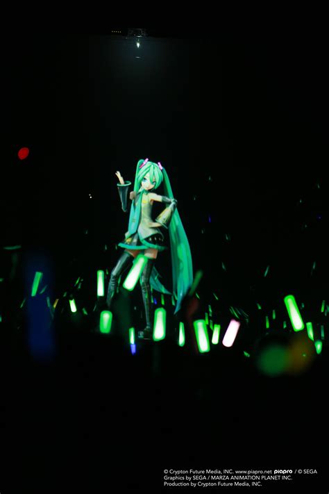 Hatsune Miku Hologram Concert