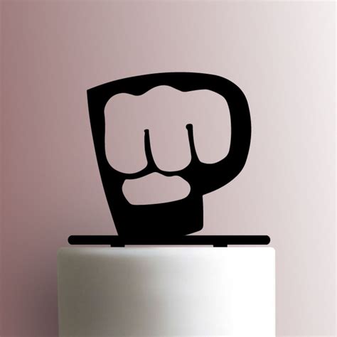 Pewdiepie Brofist Logo 225-A084 Cake Topper in 2021 | Cake toppers ...