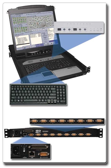 Console KVM Switch - 8-Port NetDirector 1U Rackmount Console IP KVM ...