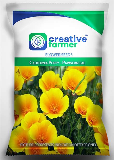 Creative Farmer California Poppy - Papaveraceae Seeds For Home Garden ...