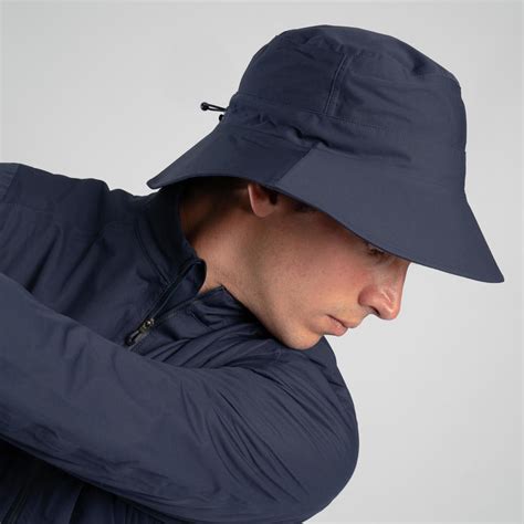 Golf Rain Hat RW500 size 2 - Navy Blue: 58-62 CM - Decathlon