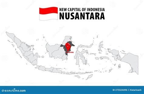 Location of Indonesia S New Capital City Named NUSANTARA in East ...