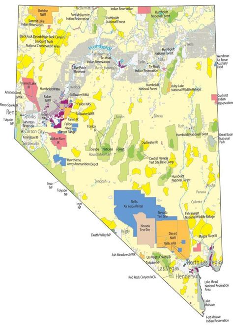 Nevada County Map and Independent City - GIS Geography