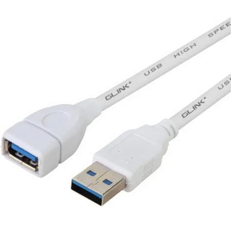 White 3 Meter USB Extension Cable at Rs 45/piece in New Delhi | ID ...