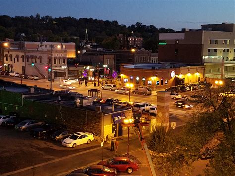 Downtown Mankato Stock Image of downtown Mankato Minnesota at night ...