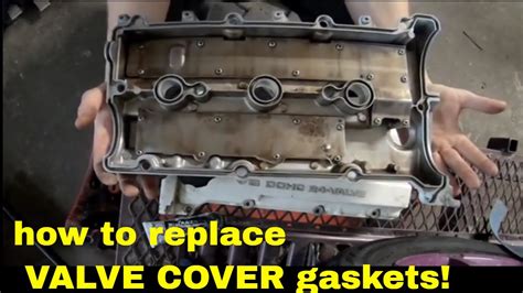 HOW to replace valve cover gaskets easy! KL - YouTube