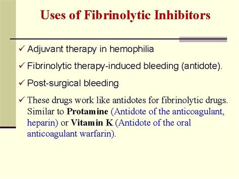 THROMBOLYTIC DRUGS Fibrinolytic drugs By Prof Hanan Hagar