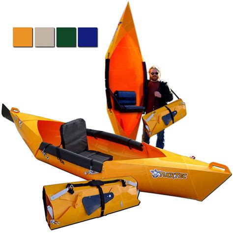 Tucktec Advanced 2020 Model 10 Ft Foldable Kayak Portable Lightweight ...