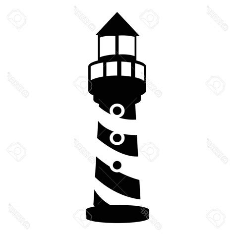 Lighthouse Silhouette Vector at GetDrawings | Free download