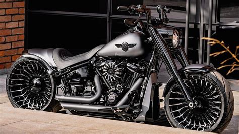 This Sinister Custom Harley-Davidson Fat Boy Promises A, 56% OFF