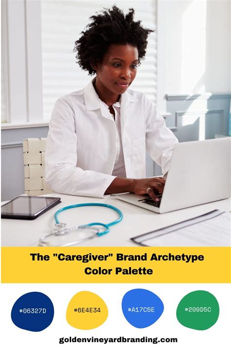 "The Caregiver" Brand Archetype Color Palette | Brand archetypes ...