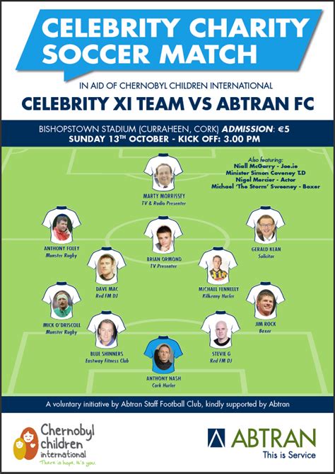 Celebrity Charity Soccer Match - Chris Mee Group | CMSE