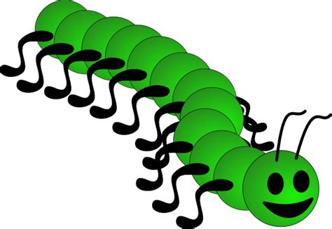 Centipede Clip Art at Clker.com - vector clip art online, royalty free ...