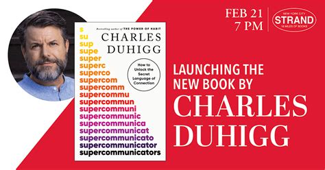 Charles Duhigg: Supercommunicators, Strand Book Store, New York, 21 ...