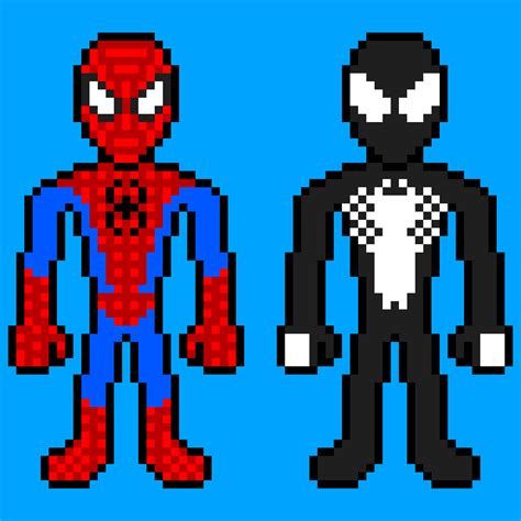 Pixilart - Spider-Man Sprite by SpongeChris