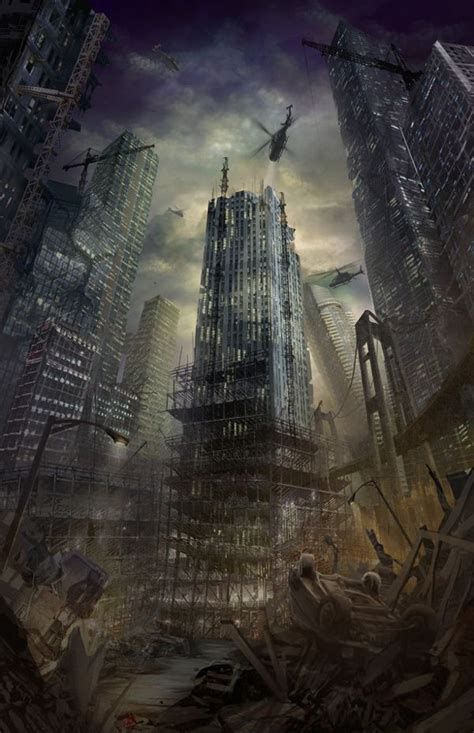 Contemporary dystopia | Apocalypse landscape, Post apocalyptic art ...