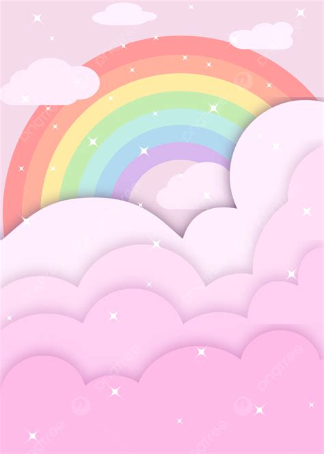 Rainbow Clouds Wallpaper