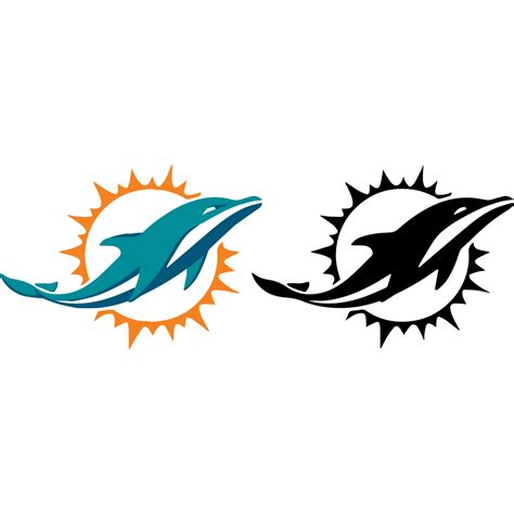 Miami Dolphins logo, Vector Logo of Miami Dolphins brand free download ...