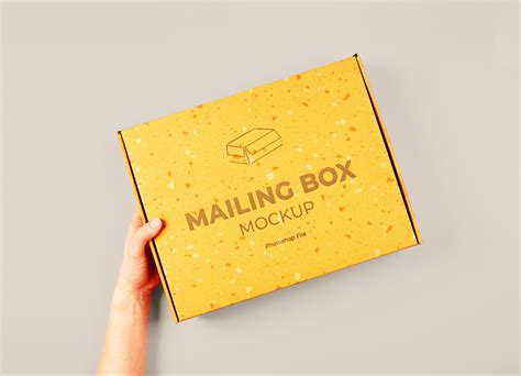 Free Mailing Box Mockup PSD | Mockuptree