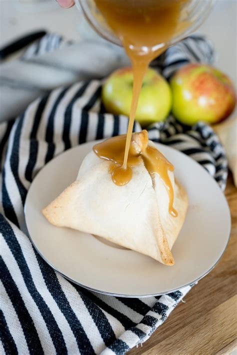 Apple Dumplings with Caramel Sauce - Cooking With Karli