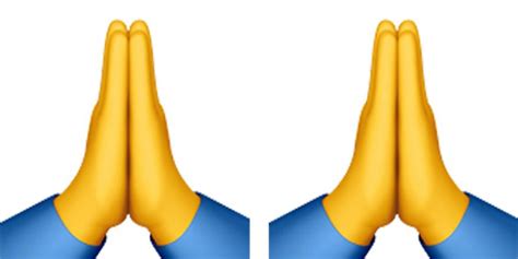 Selama Ini Dikira Berdoa, Ternyata Ini Arti Emoji Dua Telapak Tangan ...