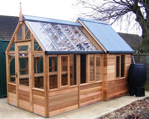 Cool Garden Shed Greenhouse Combination Plans 2023