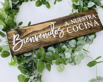 Buen Provecho Kitchen Sign | Etsy