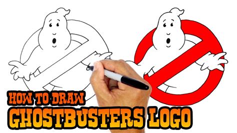 How To Draw Ghostbusters Logo Drawingforallnet