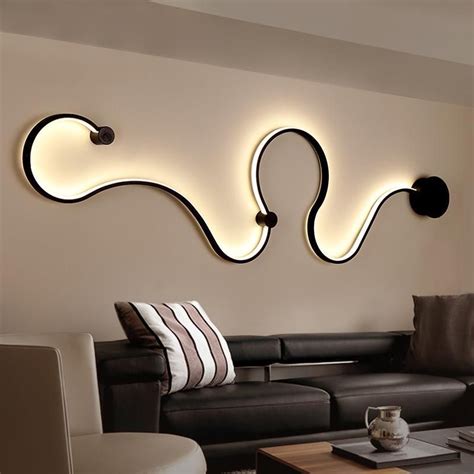 Modern Minimalist Creative Led Indoor Wall Lamp | Modern wall lamp ...