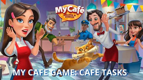 My Cafe Game: Cafe Tasks - YouTube