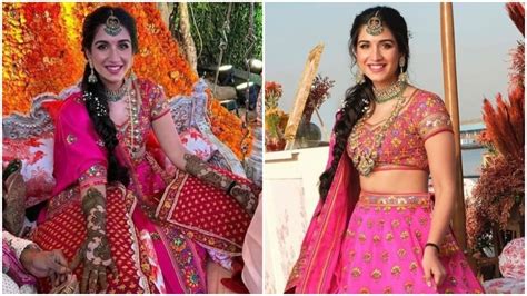 Anant Ambani's bride-to-be Radhika Merchant decks up in pretty lehenga ...