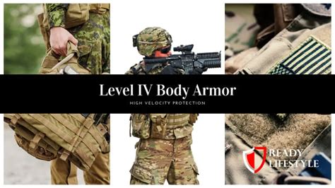 Level IV Body Armor - High-Velocity Protection