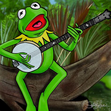 Kermit the Frog Rainbow Connection - Etsy