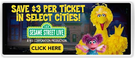 Sesame Street Live is Coming to the Fox Theater - Save $3 on Tickets ...