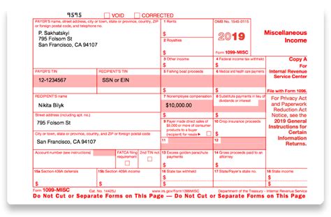 How to fill out IRS 1099 MISC 2019-2020 form | PDF Expert